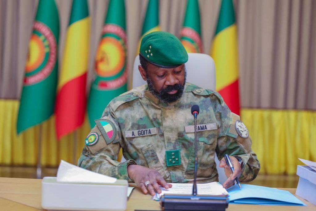 Le Président de la Transition